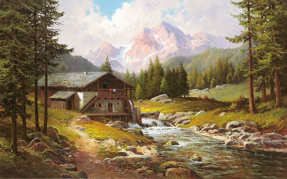 ABANDONED MILL art print by Max Weber for $57.95 CAD