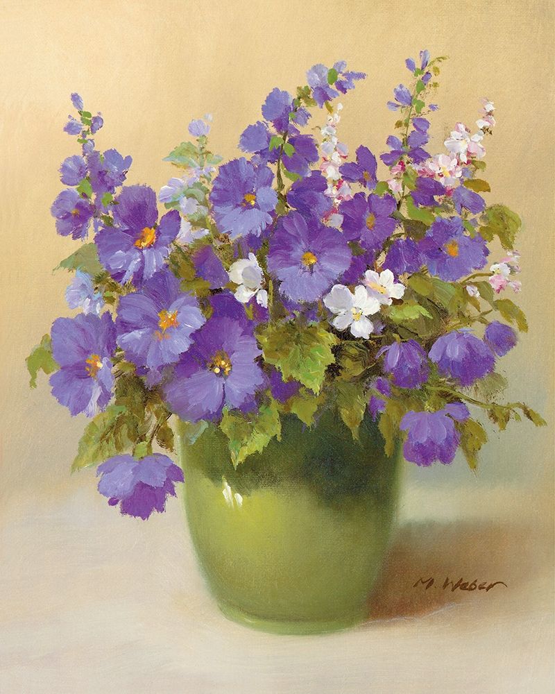 BLUE BOUQUET art print by Max Weber for $57.95 CAD
