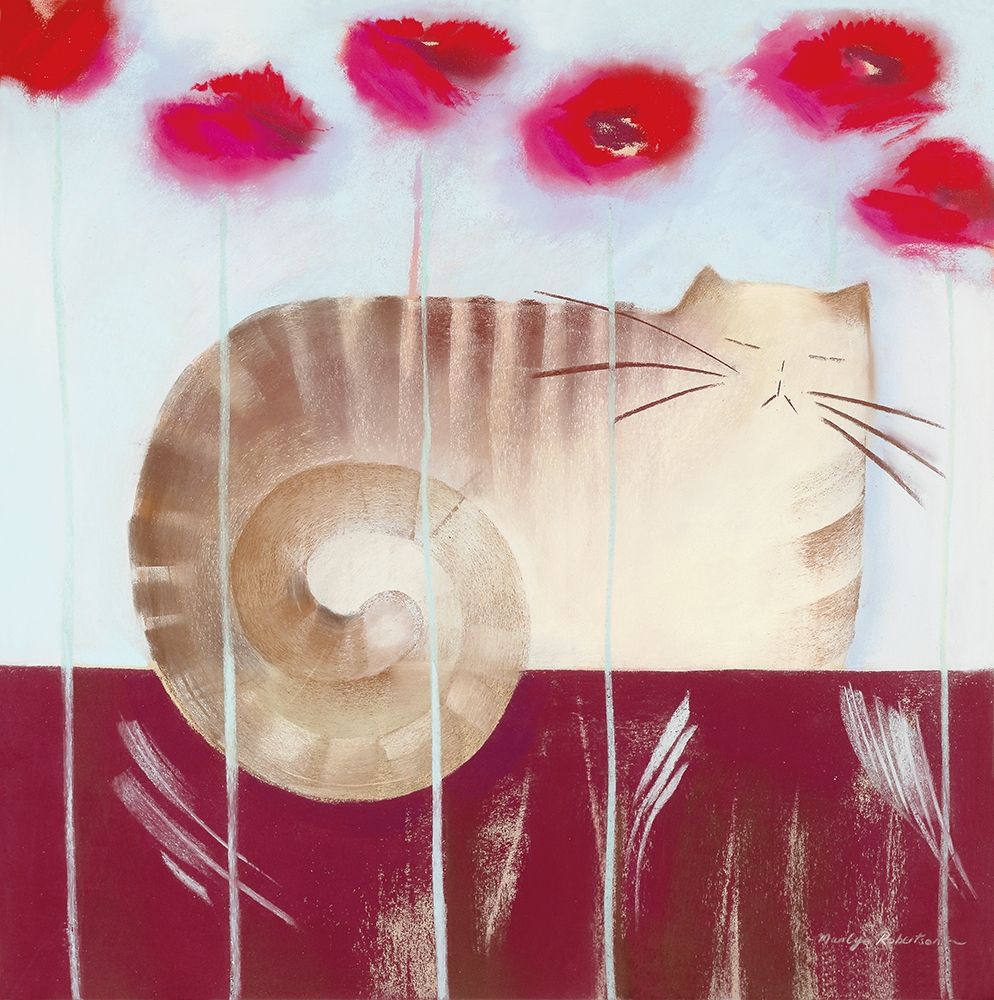 POPPY art print by Marilyn Robertson for $57.95 CAD