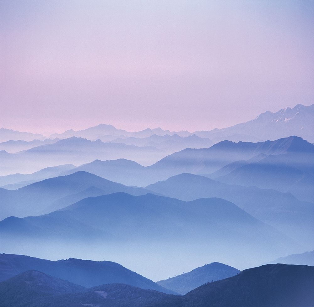 BLUE MOUNTAINS I art print by Gerd Weissing for $57.95 CAD