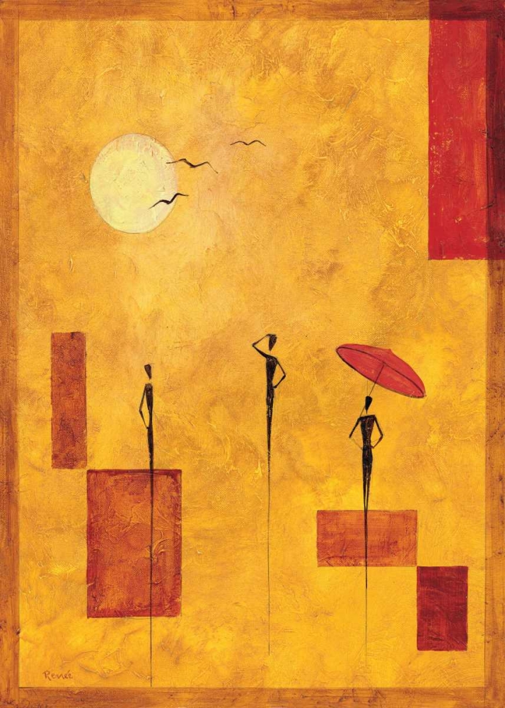 Umbrella III art print by Renee for $57.95 CAD