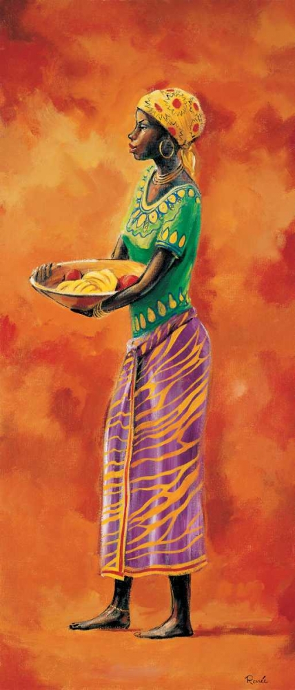 African lady 3-3 art print by Renee for $57.95 CAD