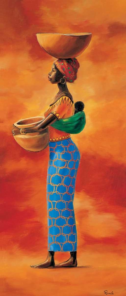 African beauty 3-3 art print by Renee for $57.95 CAD
