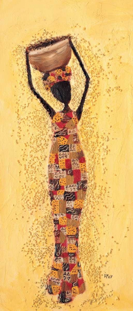 African ladies 3-3 art print by Hedy for $57.95 CAD