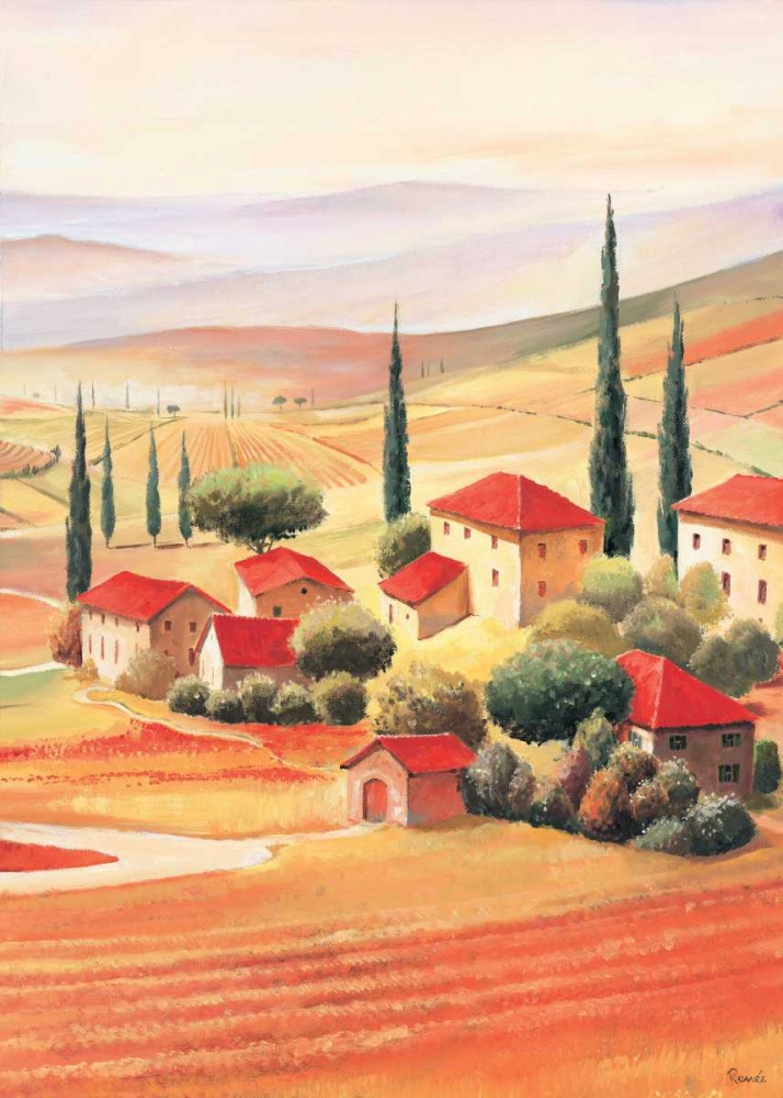Tuscan Village V art print by Renee for $57.95 CAD