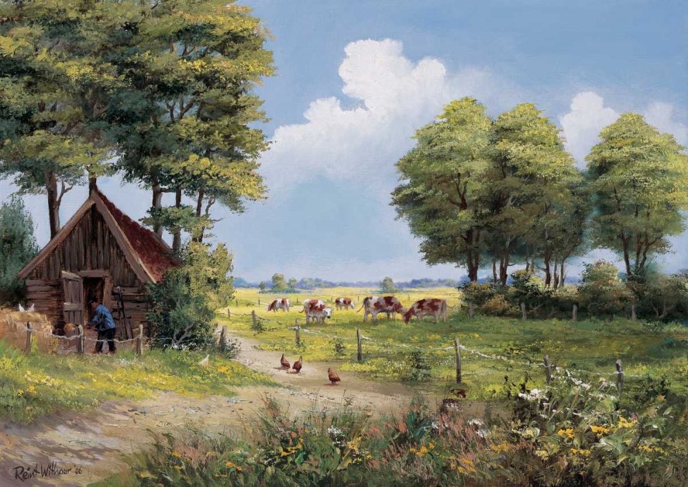 Farmhouse art print by Reint Withaar for $57.95 CAD