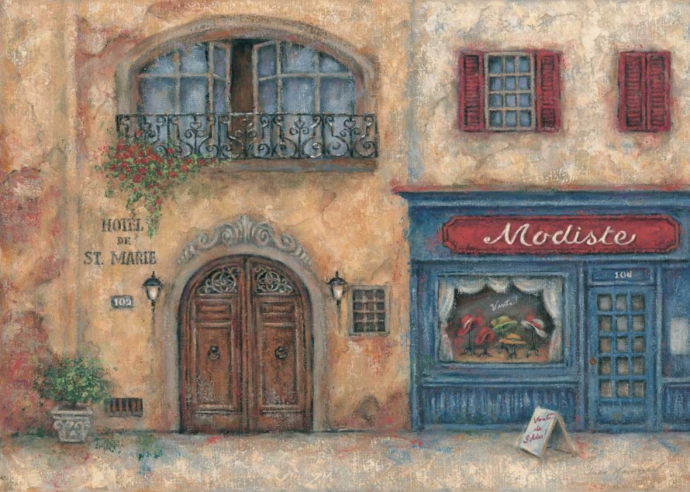 Modiste art print by Judy Kaufman for $57.95 CAD