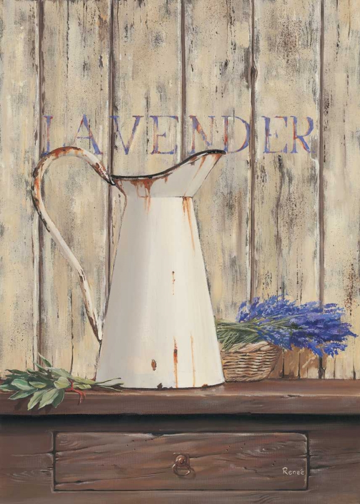 Lavender I art print by Renee for $57.95 CAD