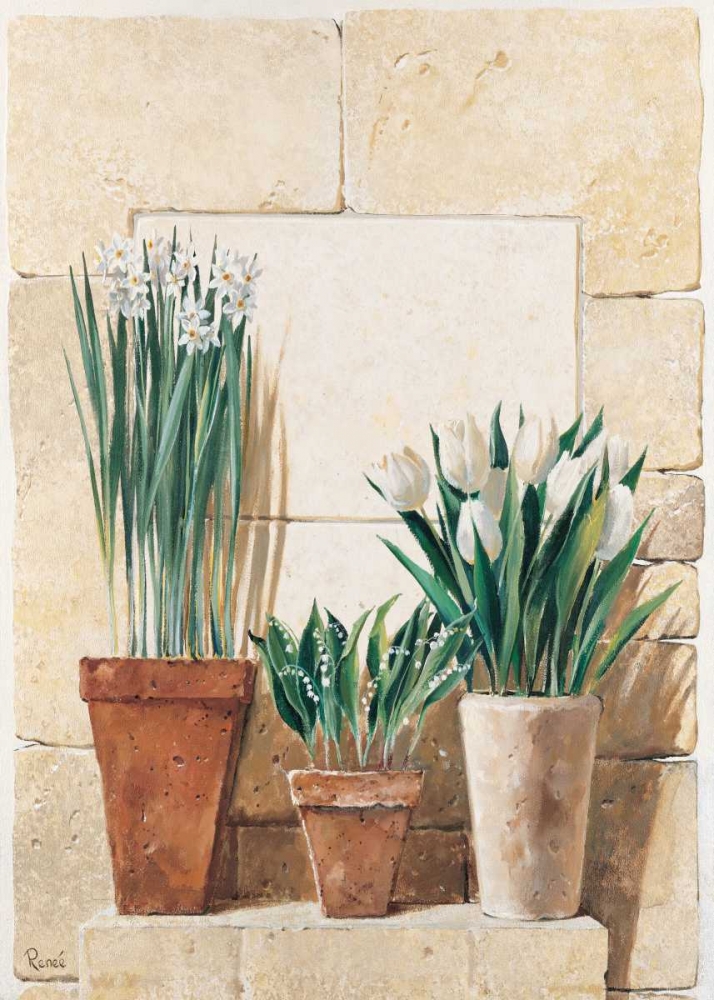 Three in a row art print by Renee for $57.95 CAD