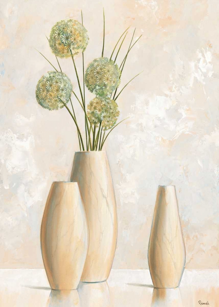 Vases with pastel I art print by Renee for $57.95 CAD