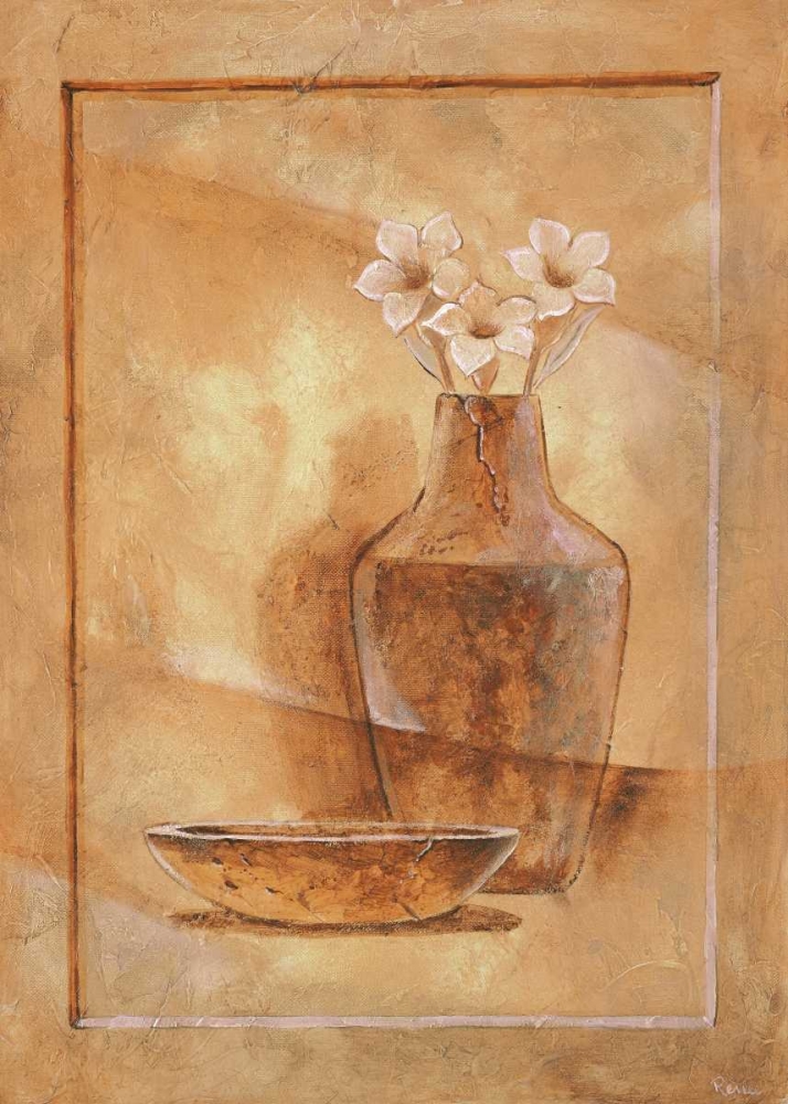 Royal brown V art print by Renee for $57.95 CAD
