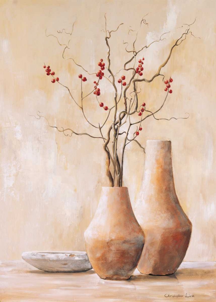 Red berries IV art print by Christopher Lien for $57.95 CAD