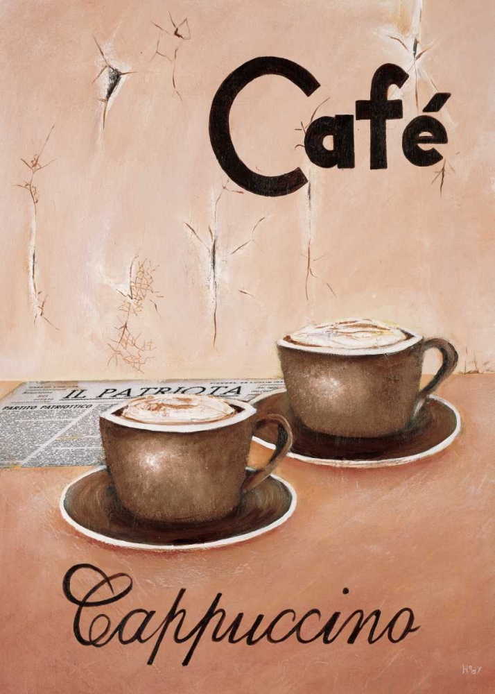 Cappuccino grande art print by Hedy for $57.95 CAD