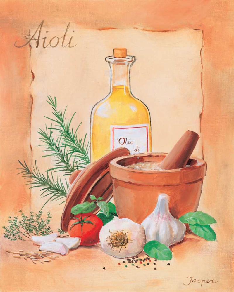 Aioli art print by Jasper for $57.95 CAD