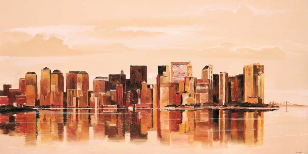 Cityview I art print by Renee for $57.95 CAD