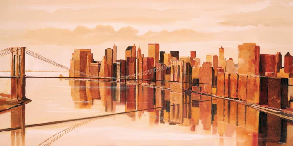 Cityview II art print by Renee for $57.95 CAD