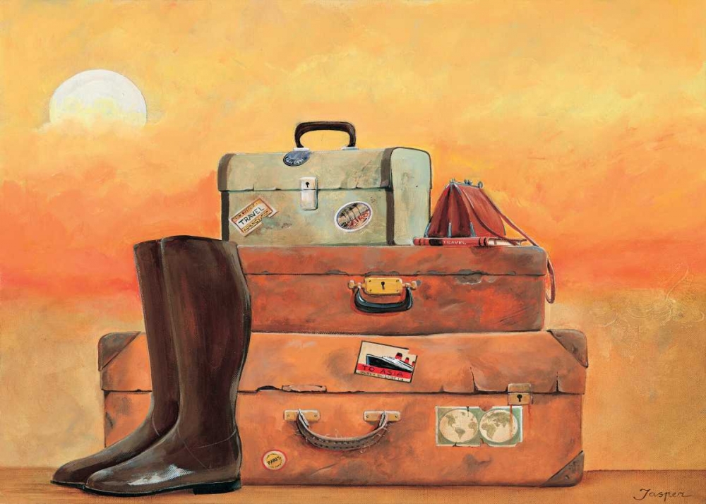 Travel I art print by Jasper for $57.95 CAD