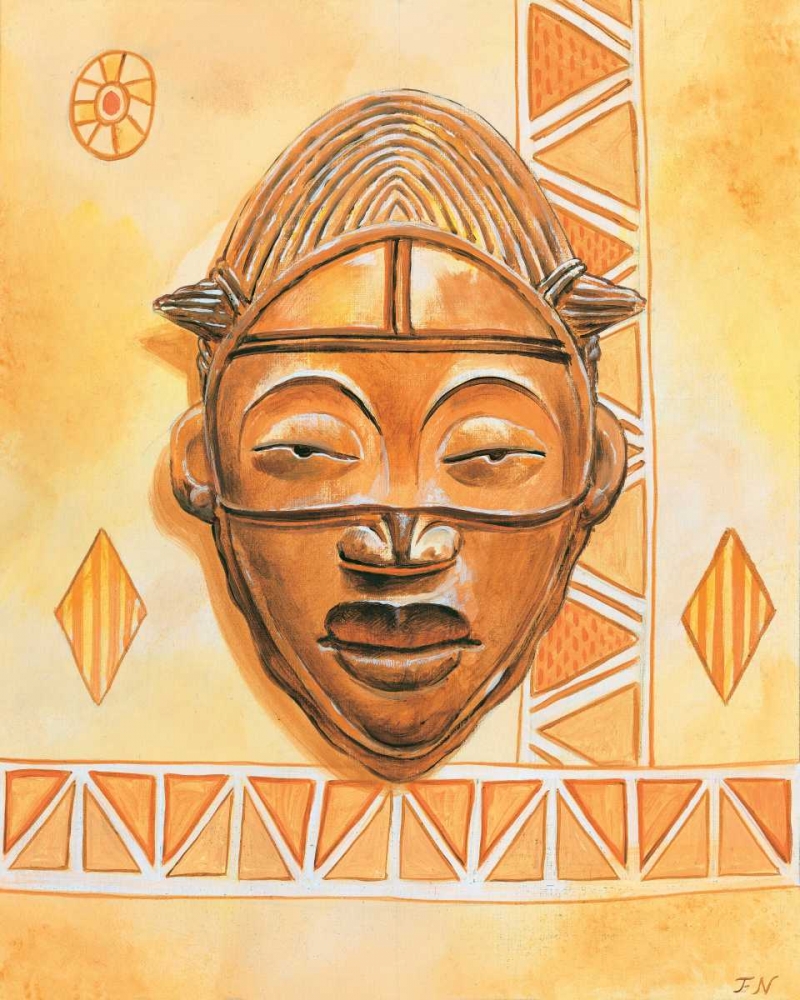 Mask I art print by Frans Nauts for $57.95 CAD