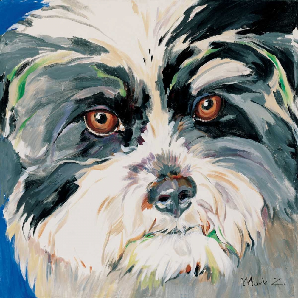 Dog rocks I art print by Mark Z for $57.95 CAD