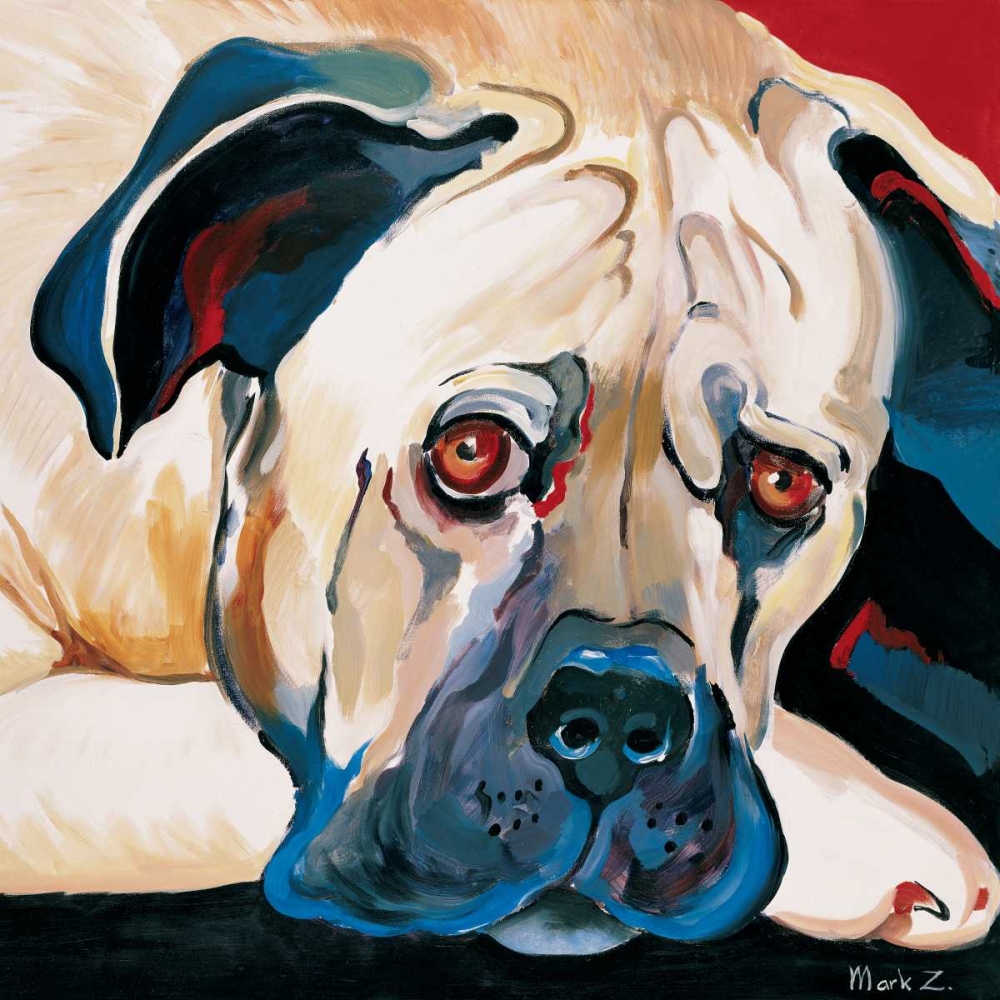 Dog rocks II art print by Mark Z for $57.95 CAD
