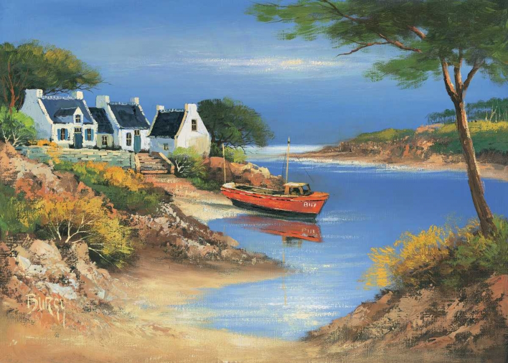 Bretagne II art print by Burgy for $57.95 CAD