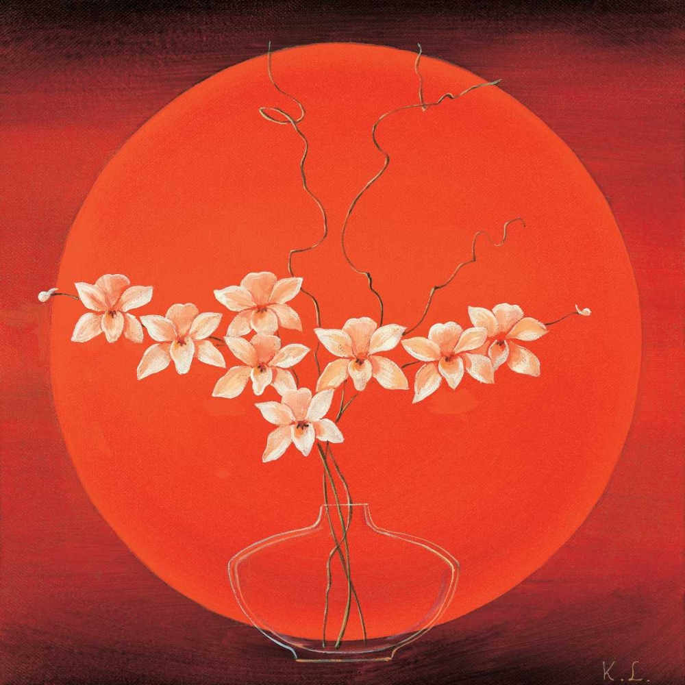 Vase in circle IV art print by Karin Leijs for $57.95 CAD