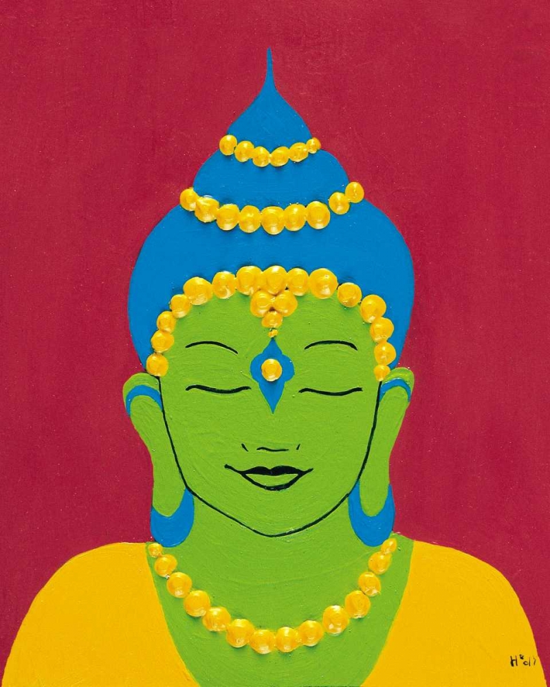 Buddha I art print by Hedy for $57.95 CAD