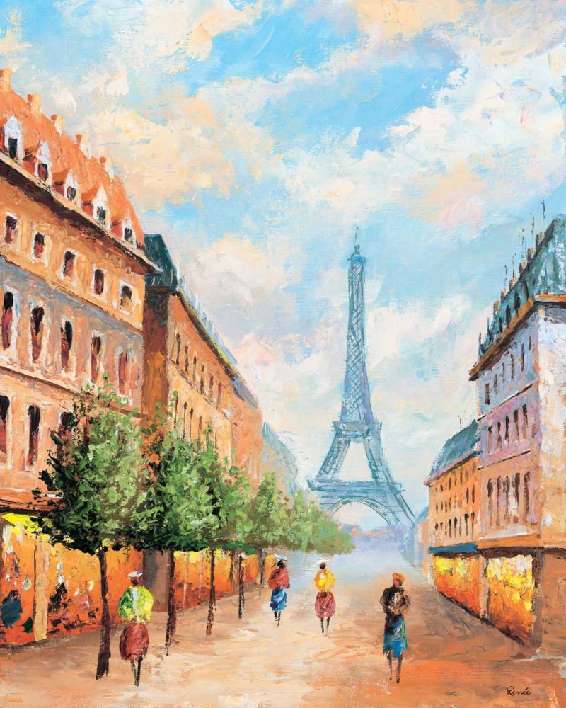Paris I art print by Renee for $57.95 CAD
