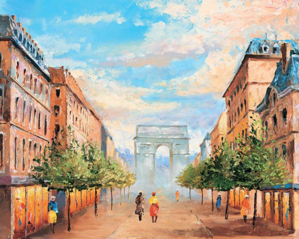 Paris III art print by Renee for $57.95 CAD