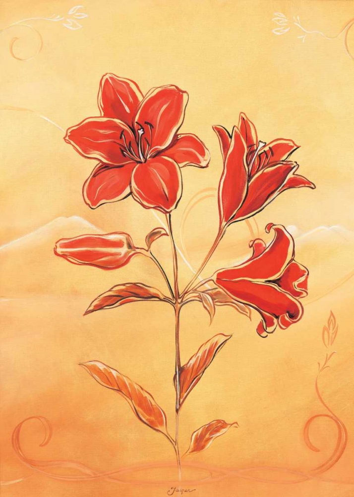 Three reds II art print by Jasper for $57.95 CAD