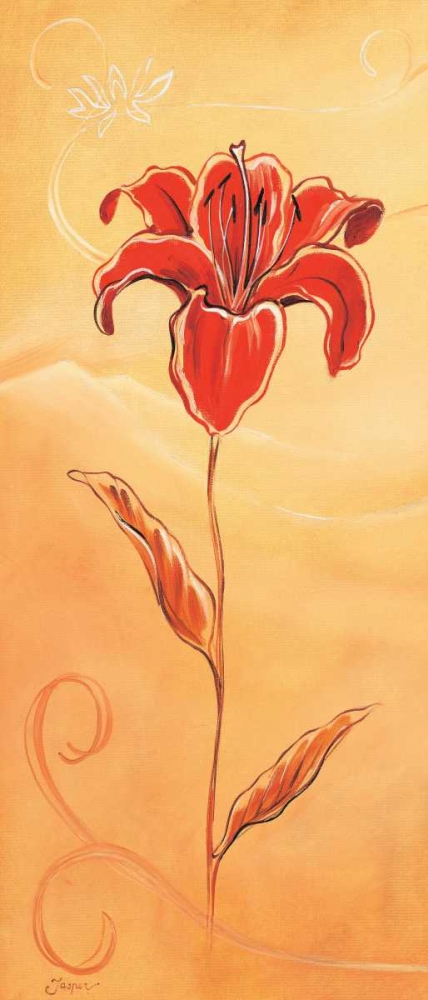 Single red IV art print by Jasper for $57.95 CAD