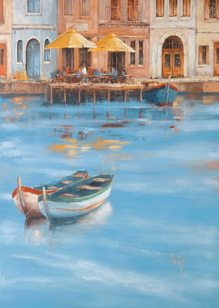 View on water II art print by Burgy for $57.95 CAD