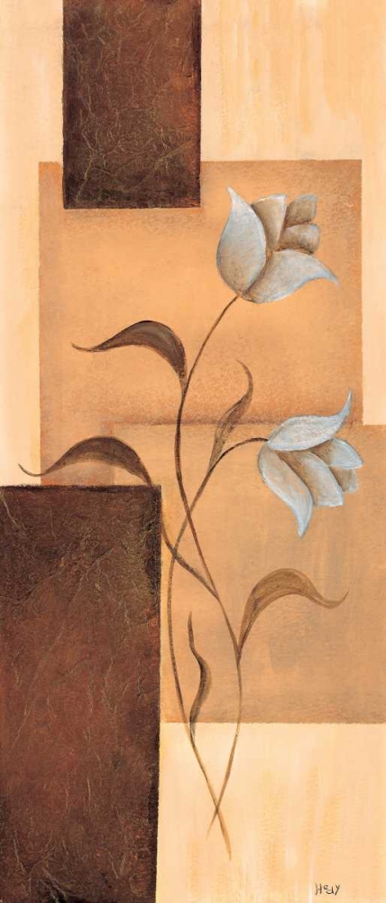 Tulips on blocks I art print by Hedy for $57.95 CAD