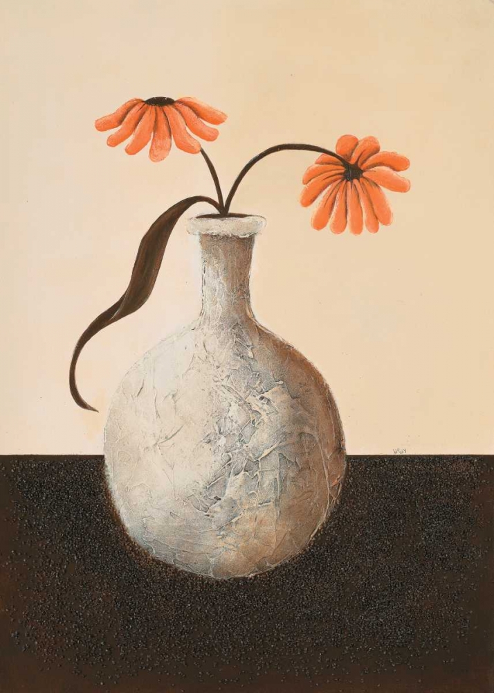 Orange beauty  I art print by Hedy for $57.95 CAD
