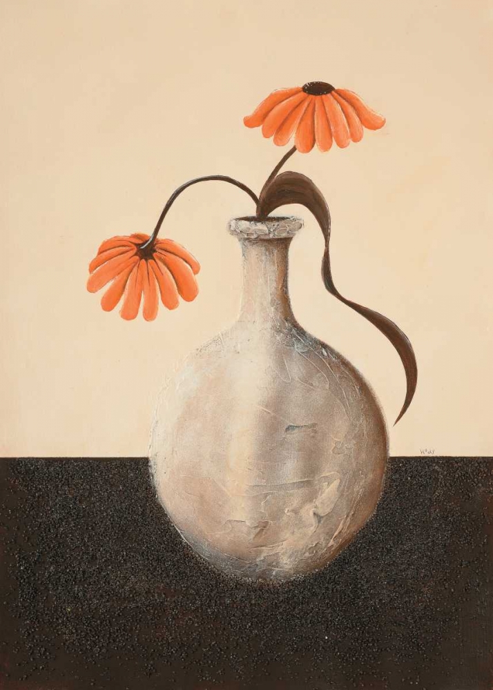 Orange beauty II art print by Hedy for $57.95 CAD