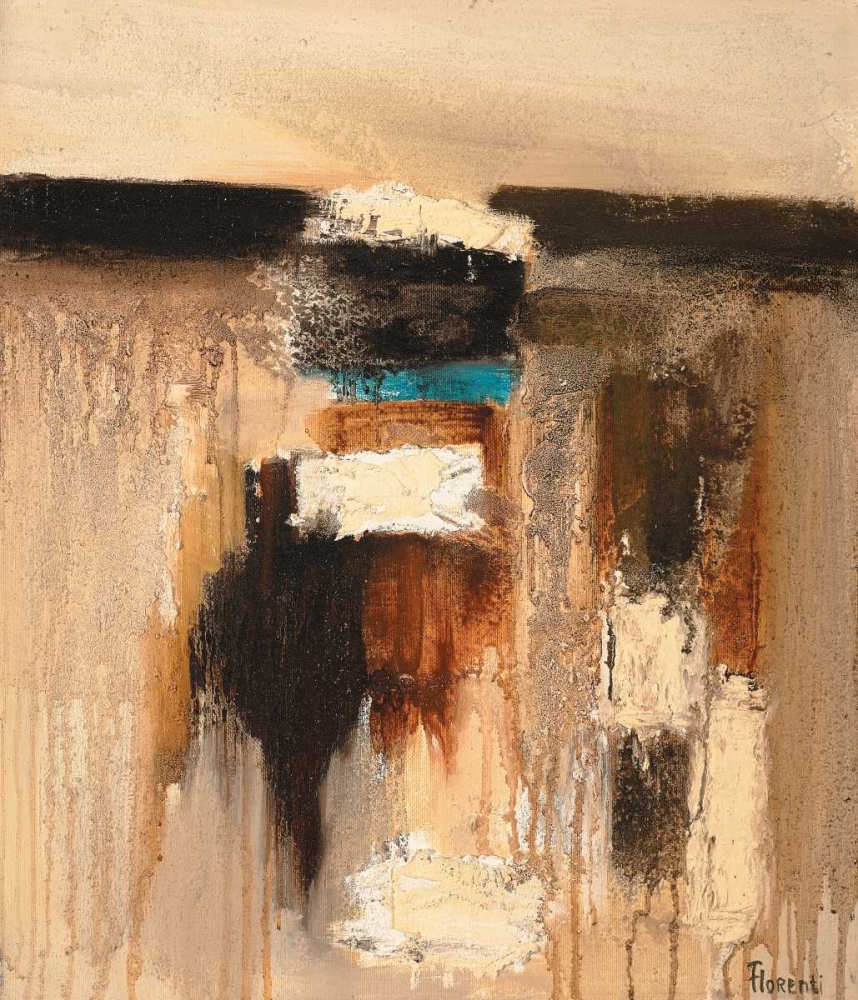 Composition in beige art print by Isa Florenti for $57.95 CAD