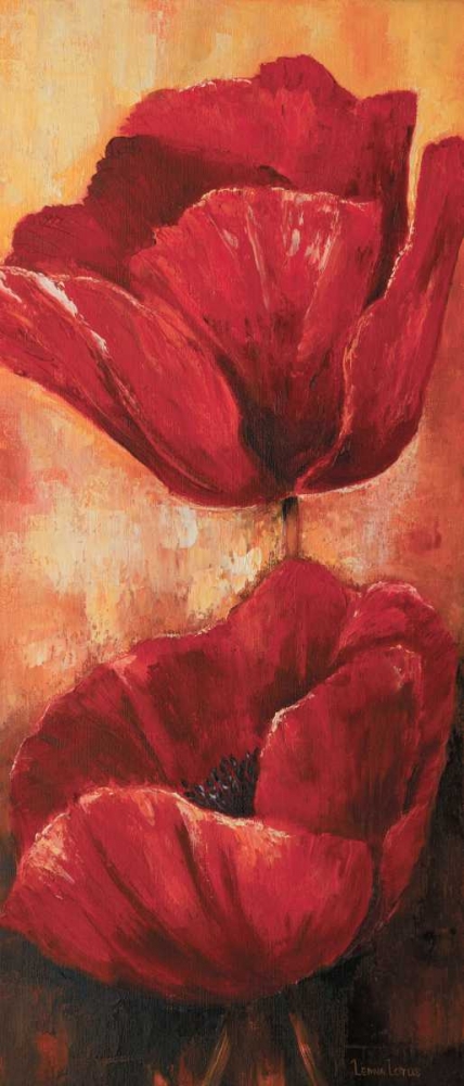 Poppies I art print by Lenna Lotus for $57.95 CAD