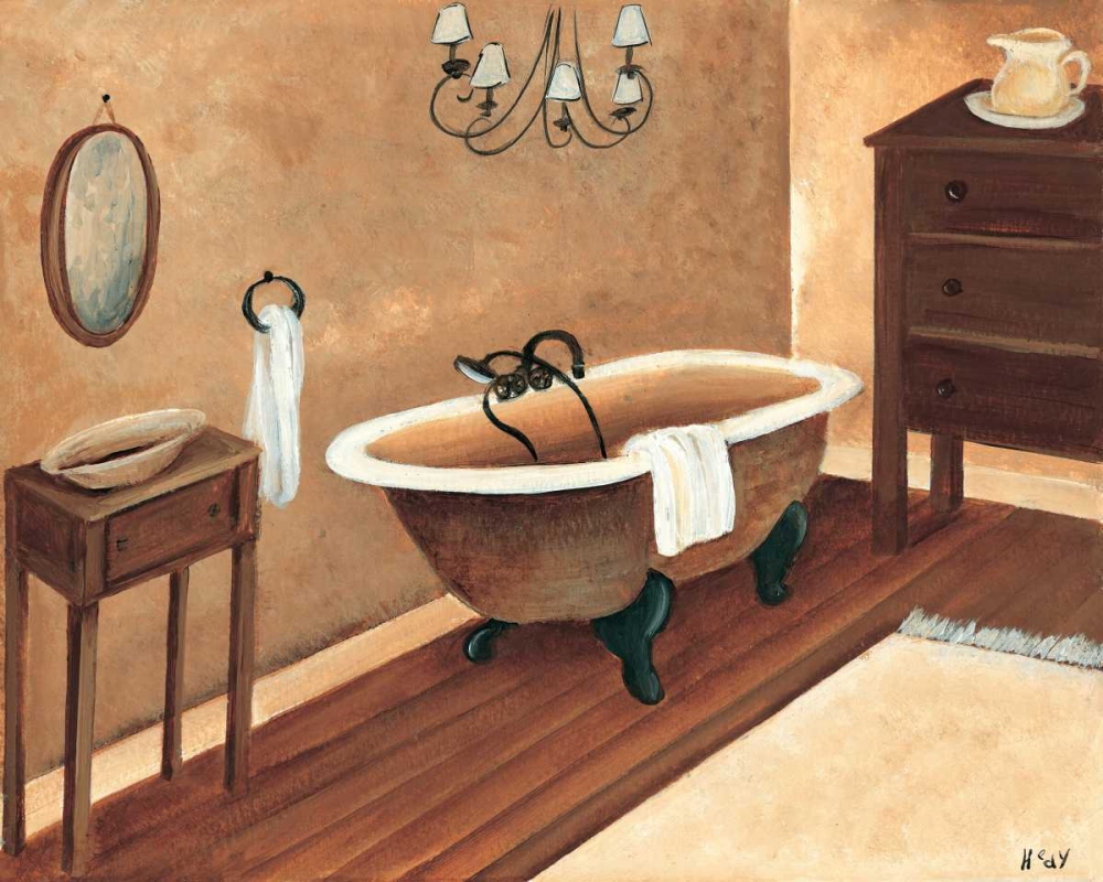 Calm bath I art print by Hedy for $57.95 CAD