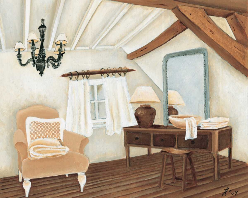 Calm bath IV art print by Hedy for $57.95 CAD