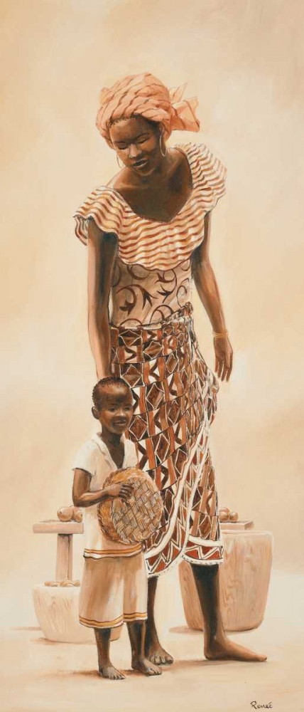 African life I art print by Renee for $57.95 CAD