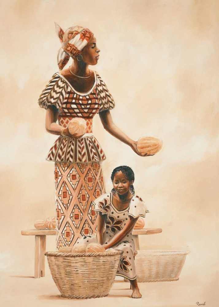 African life II art print by Renee for $57.95 CAD