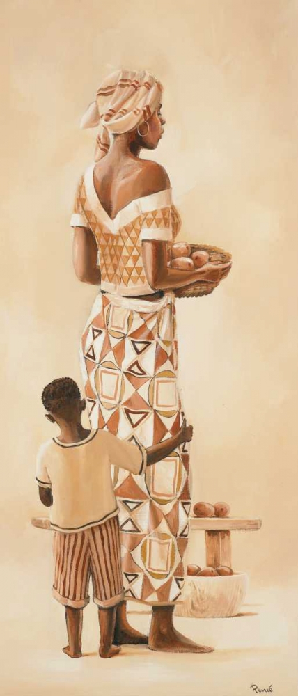 African family I art print by Renee for $57.95 CAD