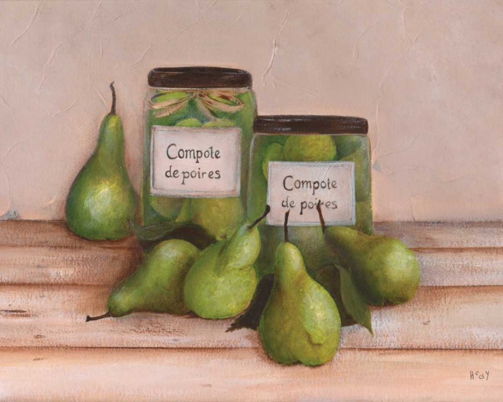 Pears art print by Hedy for $57.95 CAD