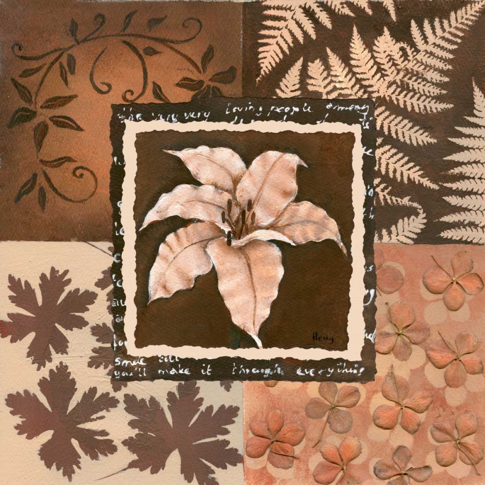 Flower in square III art print by Hedy for $57.95 CAD