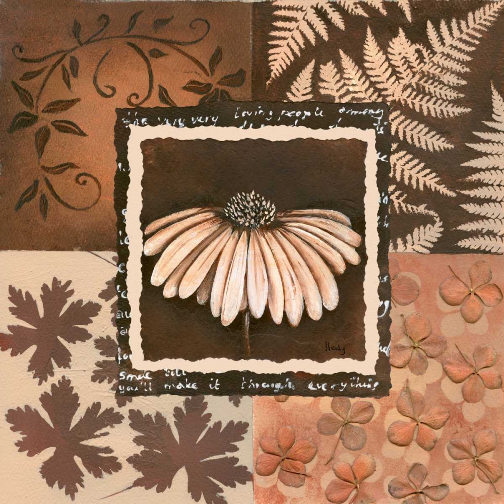 Flower in square IV art print by Hedy for $57.95 CAD