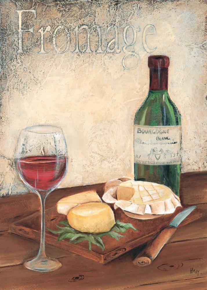 Fromage art print by Hedy for $57.95 CAD
