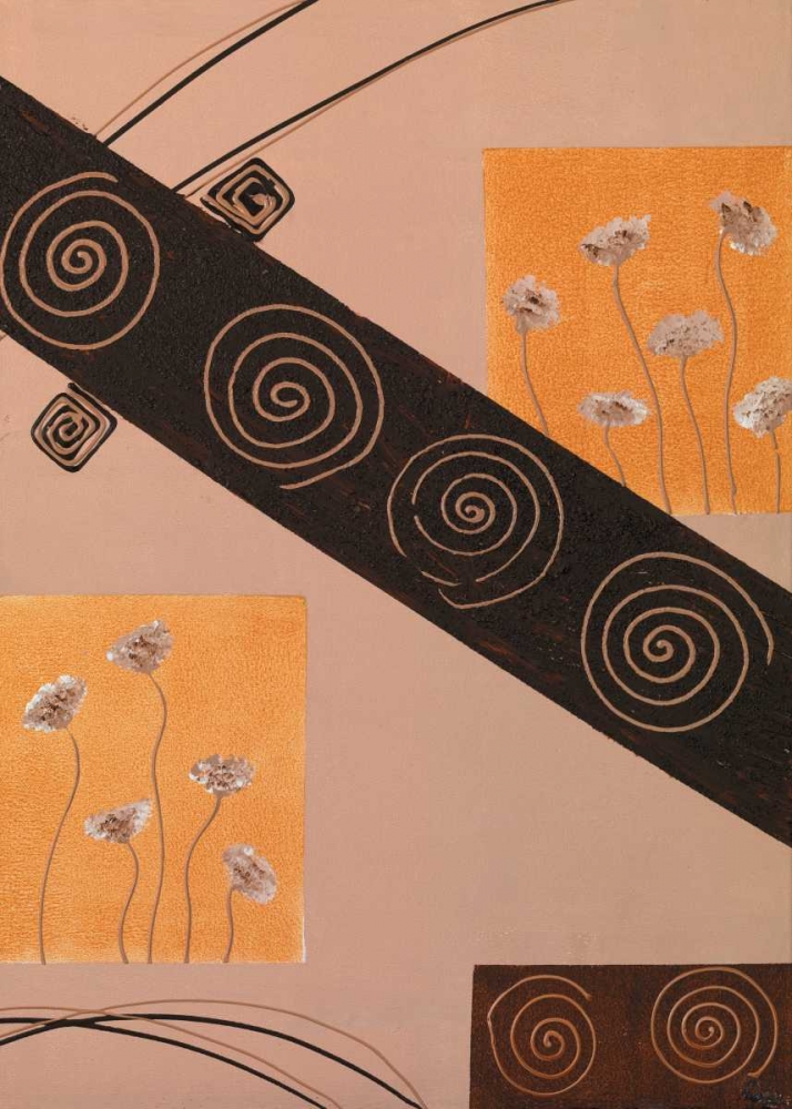 Ringlets II art print by Leny for $57.95 CAD