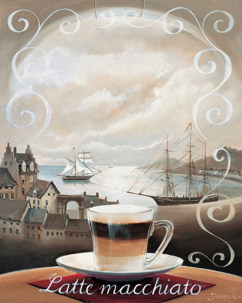 Latte Macchiato art print by Jasper for $57.95 CAD