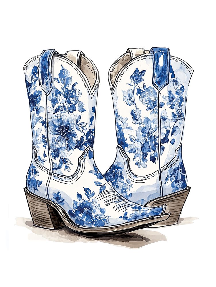 Two Step Beauties art print by Acorn And Ivory Designs for $57.95 CAD