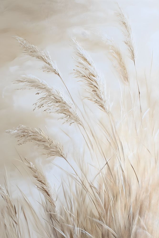 Pampas Grass in the Wind art print by Acorn And Ivory Designs for $57.95 CAD